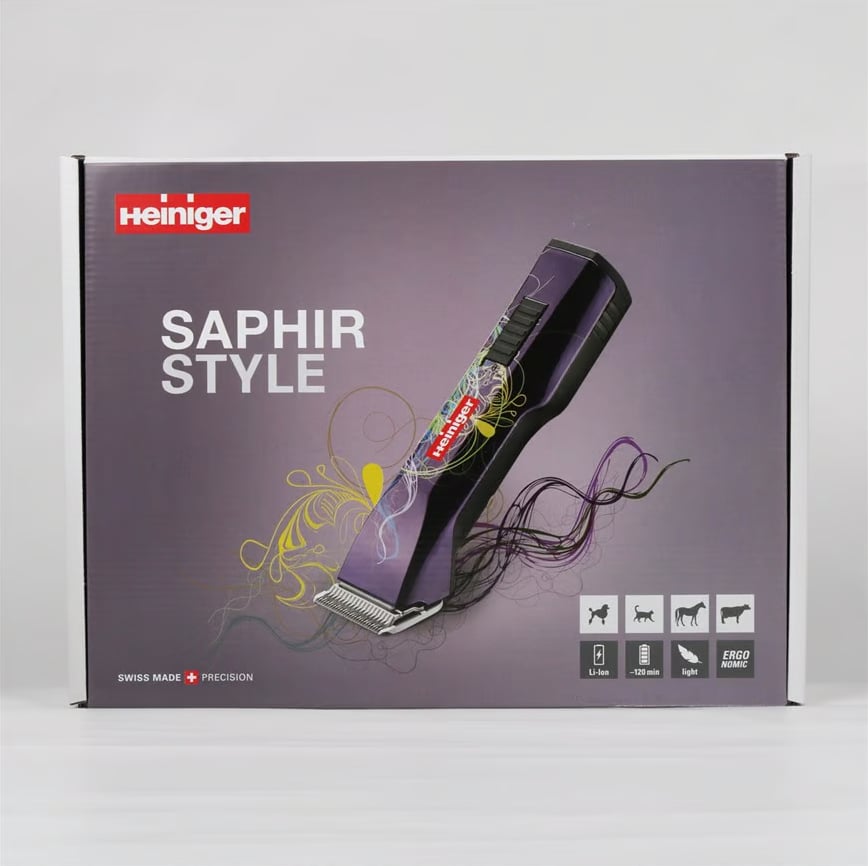 Heiniger Saphir Style Kablosuz Köpek ve Kedi Tıraş Makinesi + Yedek Batarya