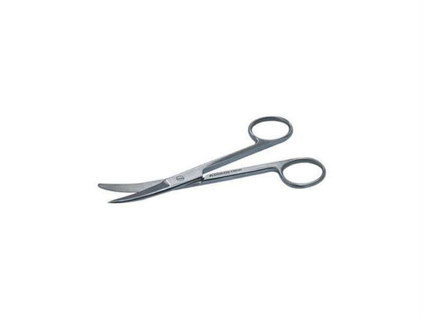 Kruuse Makas Cerrahi  14 CM Künt-Künt Eğri 