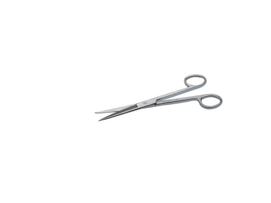 Kruuse Makas Cerrahi  14 CM Sivri-Sivri Düz 