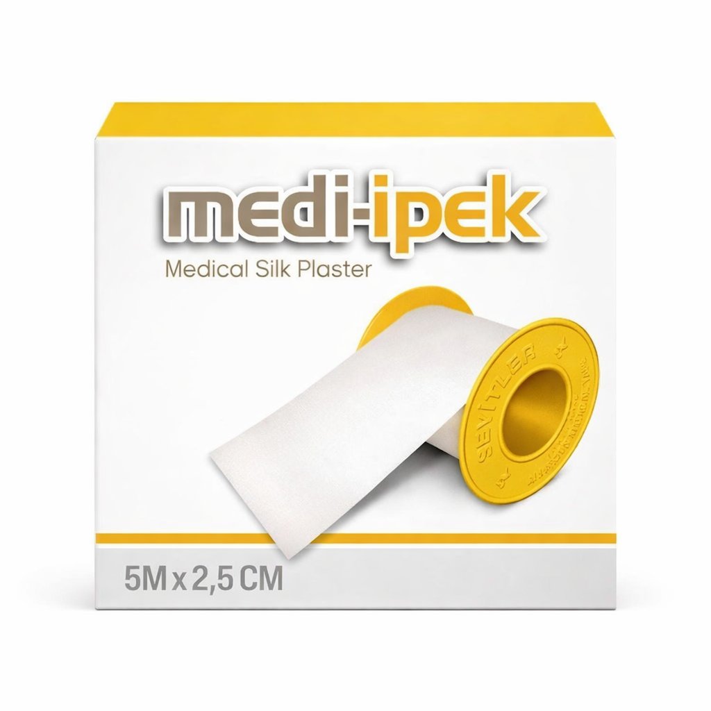 Mediipek İpek Flaster 5 M*2,5 CM