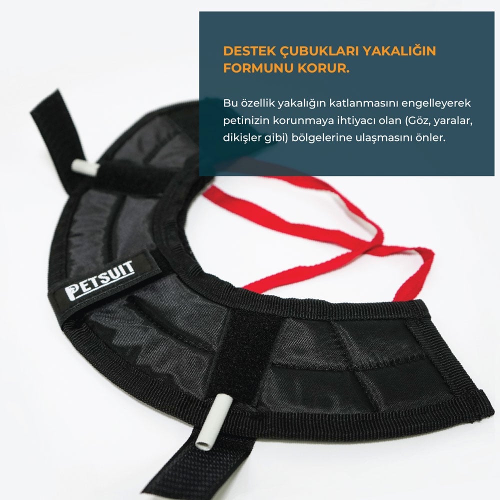 Petsuit Elizabeth Yakalık Yumuşak Kumaş 125 MM