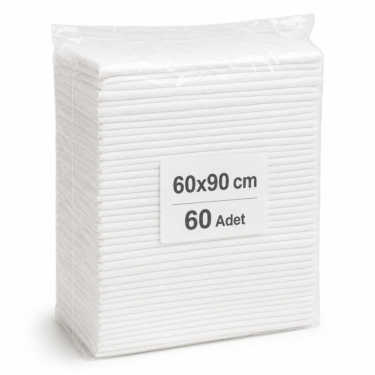 Sermeli Bez (Hasta Alt Bezi) 60 Cm*90 Cm 60'lı Paket (Şeffaf Poşet)