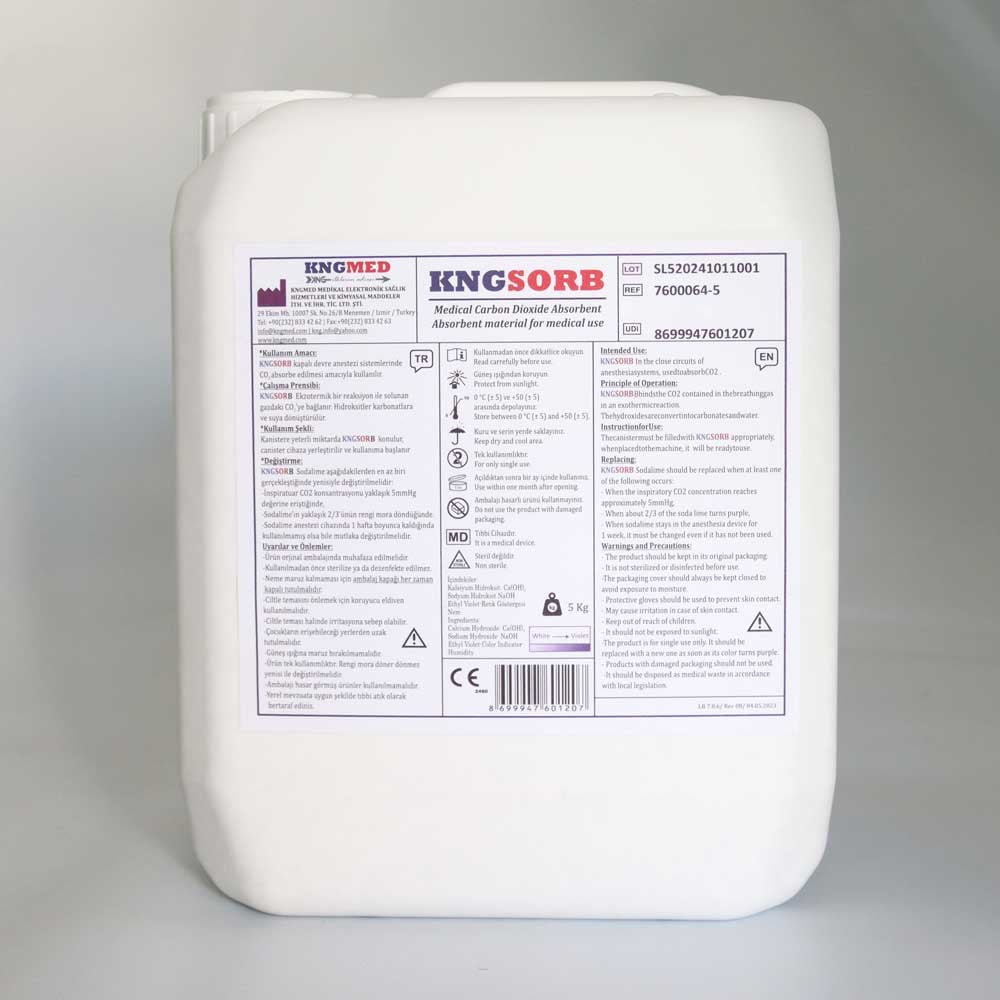 Soda Lime (Karbondioksit Absormanı) 5 KG