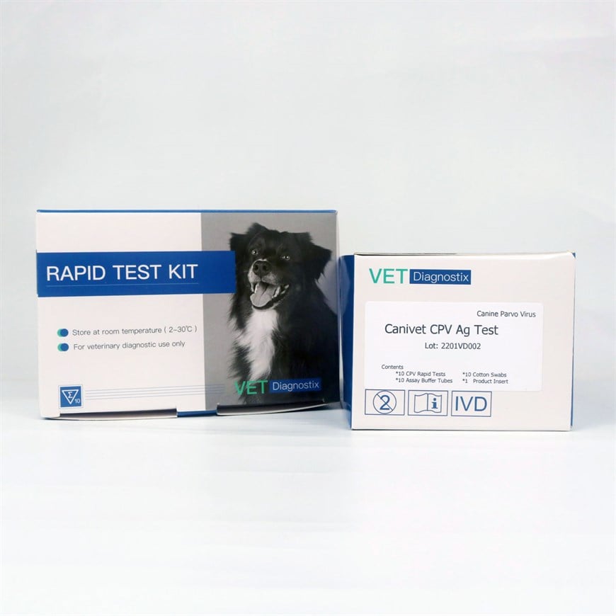 Vet Diagnostix Parvo (CPV) Ag 10'lu Paket