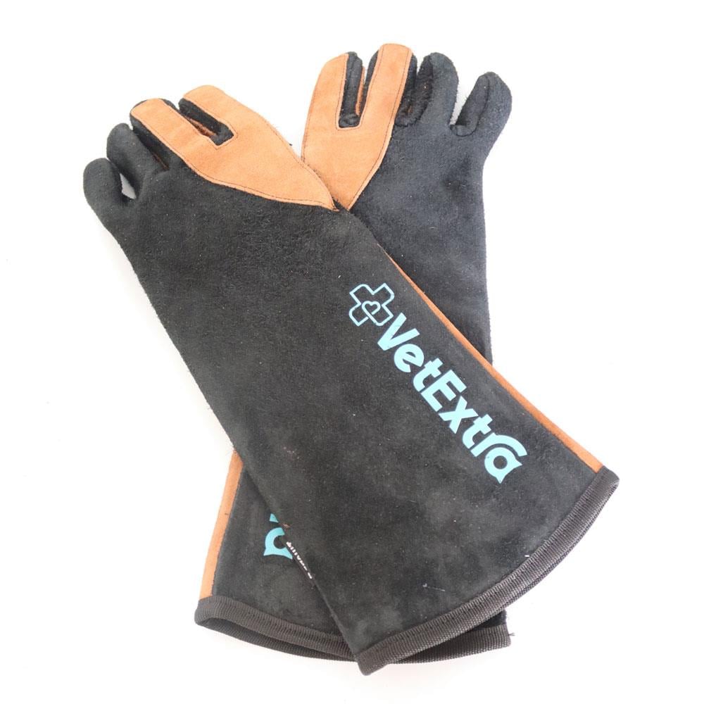 VetExtra Koruma Eldiveni (Kedi Tutma Eldiveni) Dirseğe Kadar Çift 45 CM