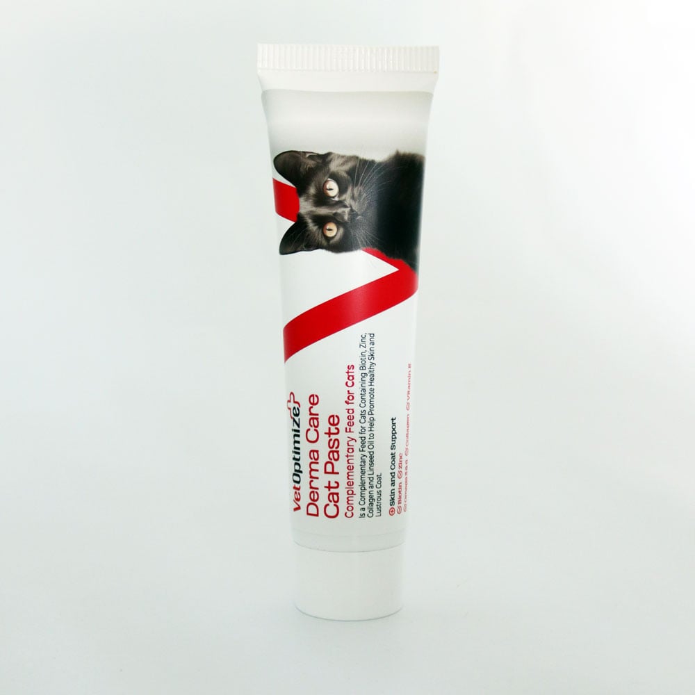 VetOptimize Derma Care Cat Pasta (Kediler İçin Sağlıklı Tüy ve Cilt Gelişimi Desteği) 100 Gr