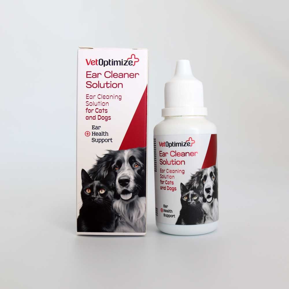 VetOptimize Ear Cleaner Solution (Kedi ve Köpekler İçin Kulak Temizleyici) 50 ML