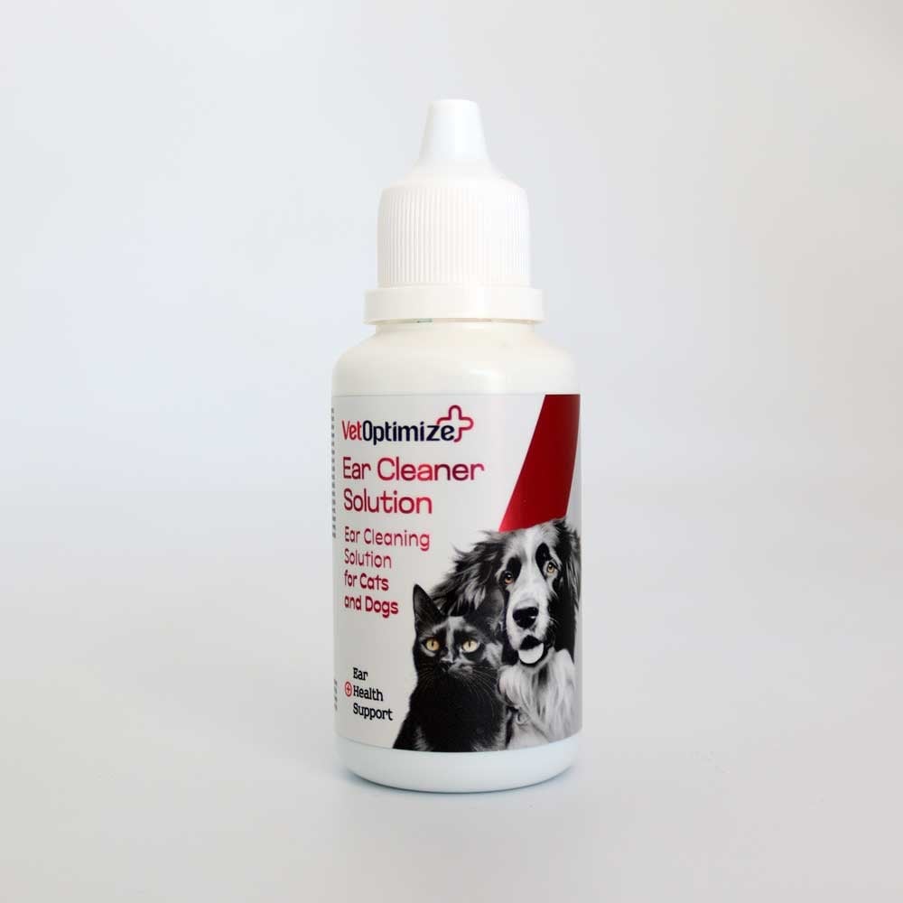 VetOptimize Ear Cleaner Solution (Kedi ve Köpekler İçin Kulak Temizleyici) 50 ML