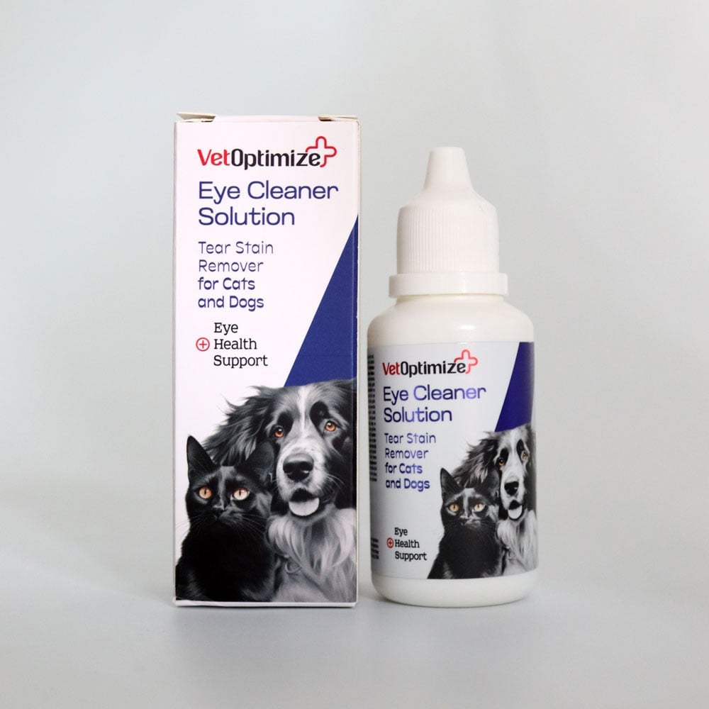 VetOptimize Eye Cleaner Solution (Kedi ve Köpekler İçin Gözyaşı Leke Temizleyici) 50 ML