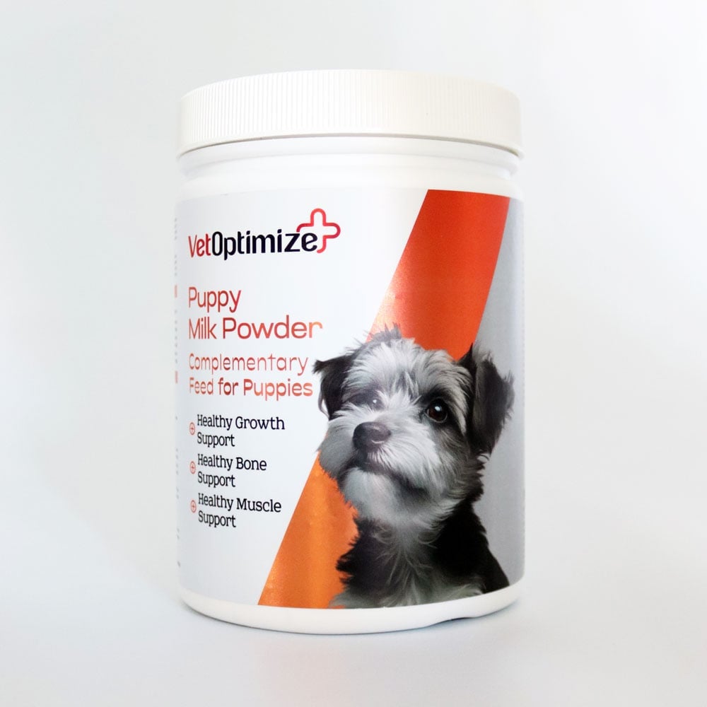 VetOptimize Puppy Milk Powder (Yavru Köpekler İçin Süt Tozu) 200 Gr (Biberon Hediyeli)