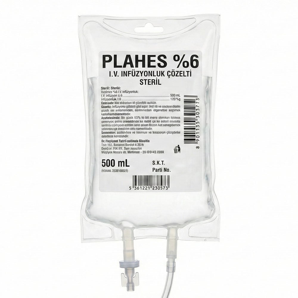 Voluhes PP %6 İnfuzyon Çözeltisi 500 ML Setsiz