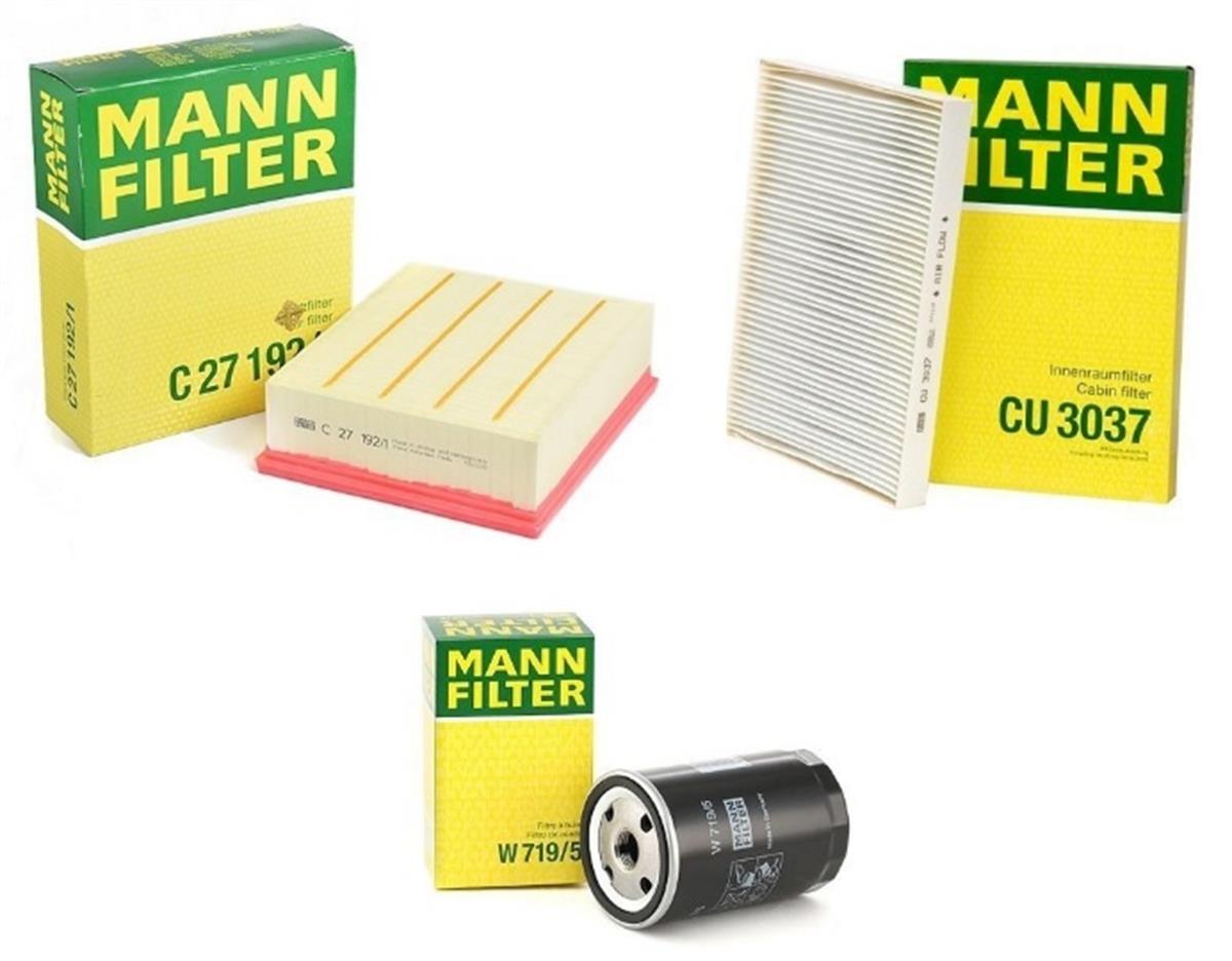 Audi A4 2002 - 2008 1.6 Benzinli Bakım Seti Mann Marka 06C133843-06A115561B-8E0819439