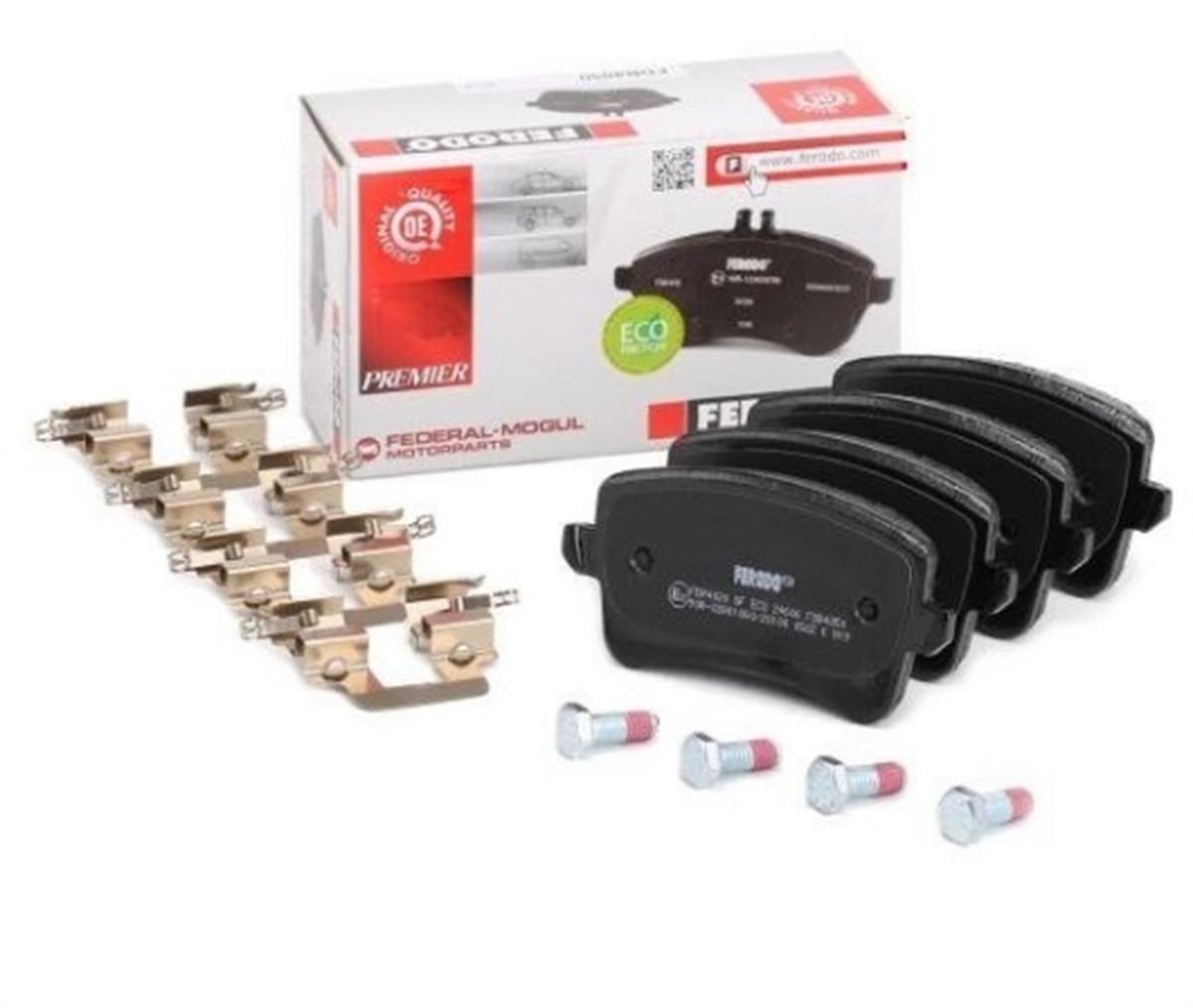 Audi A4 2008 Model Sonrası Arka Fren Balatası Ferodo Marka 8K0698451A