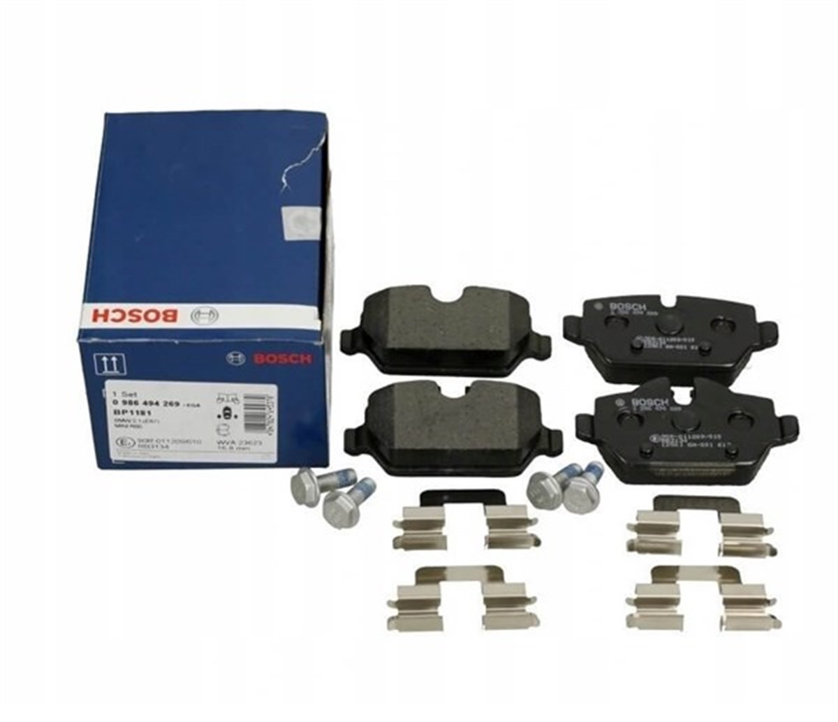 Bmw 1 Serisi E87 Kasa Arka Fren Balata Takımı Bosch Marka 34216788183