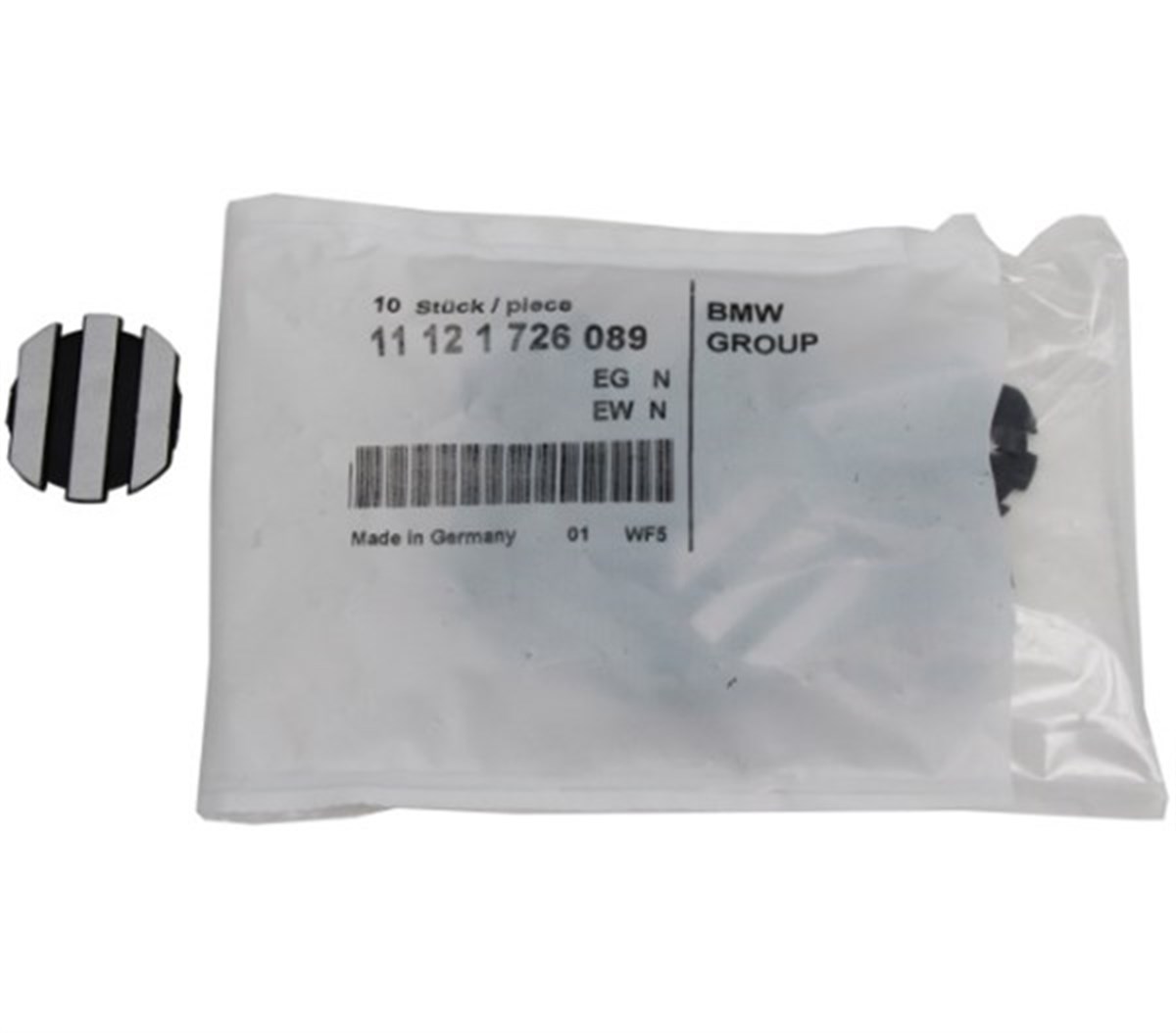 Bmw 5 Serisi E34 Kasa Motor Üst Zebra Kapağı Orjinal Marka 11121726089-2