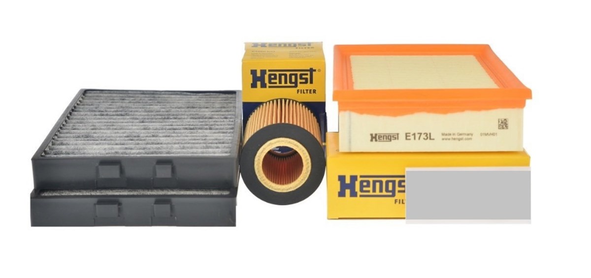 Bmw 5 Serisi E39 Kasa 520i Periyodik Bakım Filtre Seti Yağsız Hengst Marka 64112182533-13721730449-11427512300