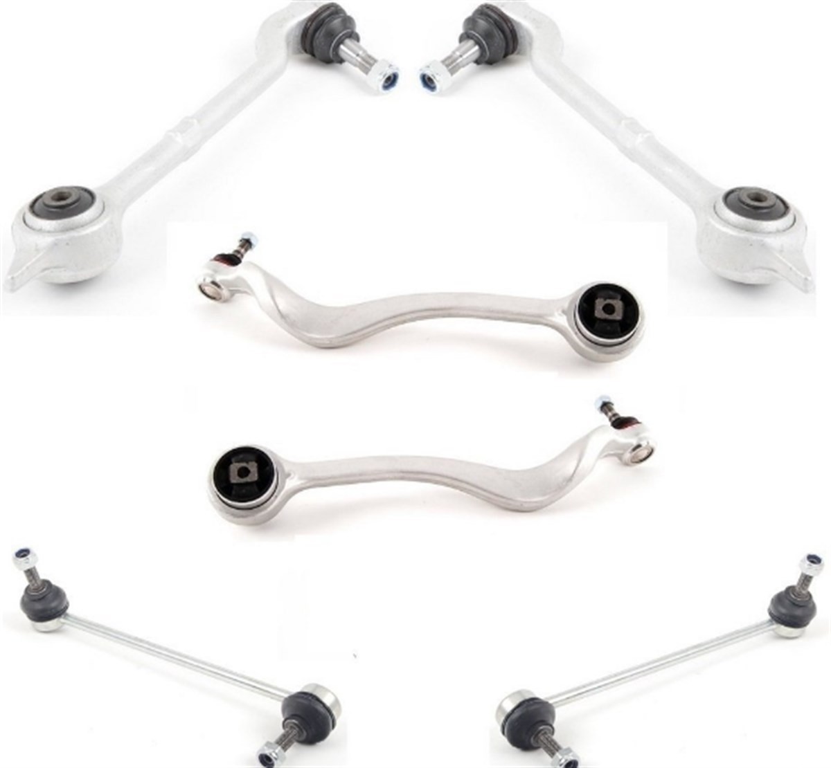 Bmw 5 Serisi E39 Kasa Ön Alt Salıncak Seti (6-Parça) Teknorot Marka 31121141718-31121094234