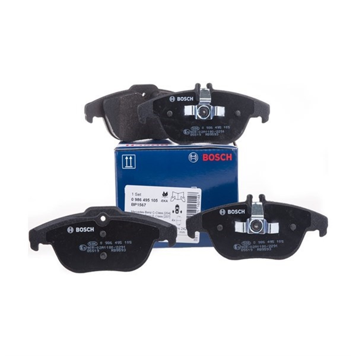 Bmw E36 Kasa 320i Ön Fren Balata Takımı Bosch Marka 34116761244