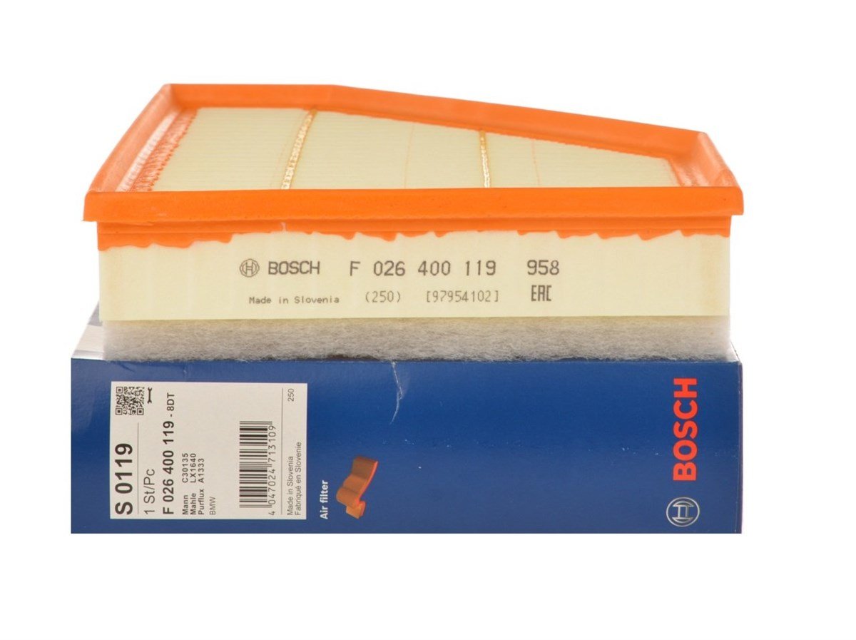 Bmw E90 Kasa 320d N47 Motor Hava Filtresi Bosch Marka 13717797465