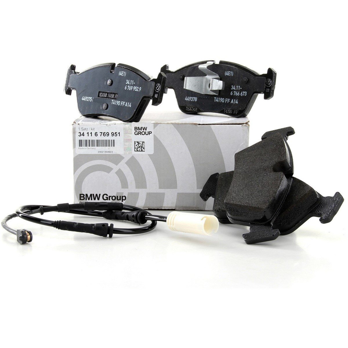 Bmw E90 Kasa 320i Ön Fren Balata Takımı Fişli Orjinal 34116769951-34356789439