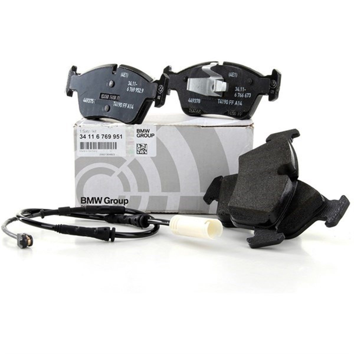 Bmw E90 Kasa 320i Ön Fren Balata Takımı Fişli Orjinal 34116769951-34356789439