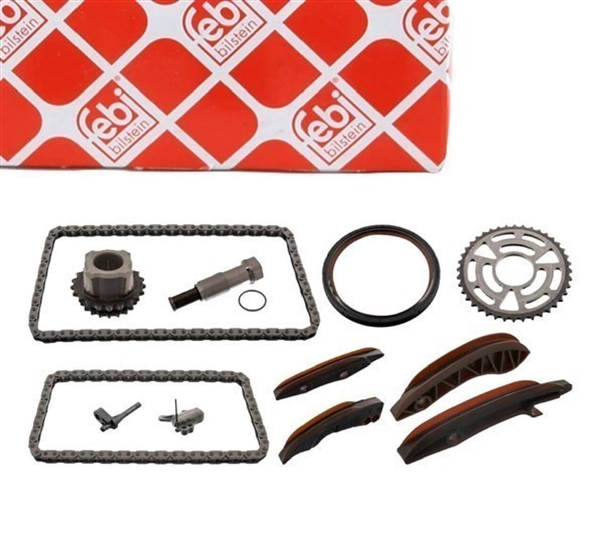 Bmw F20 Kasa 116d N47 Motor Eksantrik Alt Üst Zincir Seti Dişlili Komple Febi Marka 11318570649