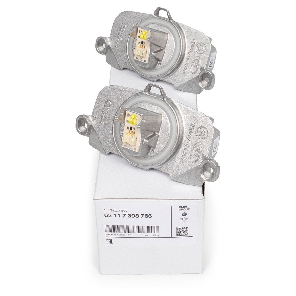 Bmw F30 Kasa Xenon Far Led Modül Takımı Set Orjinal 63117398766