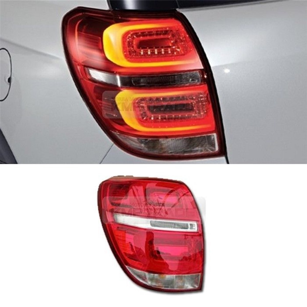 Chevrolet Yeni Captiva C140	 Sol Sağ Stop Takım Ledli İTHAL Marka