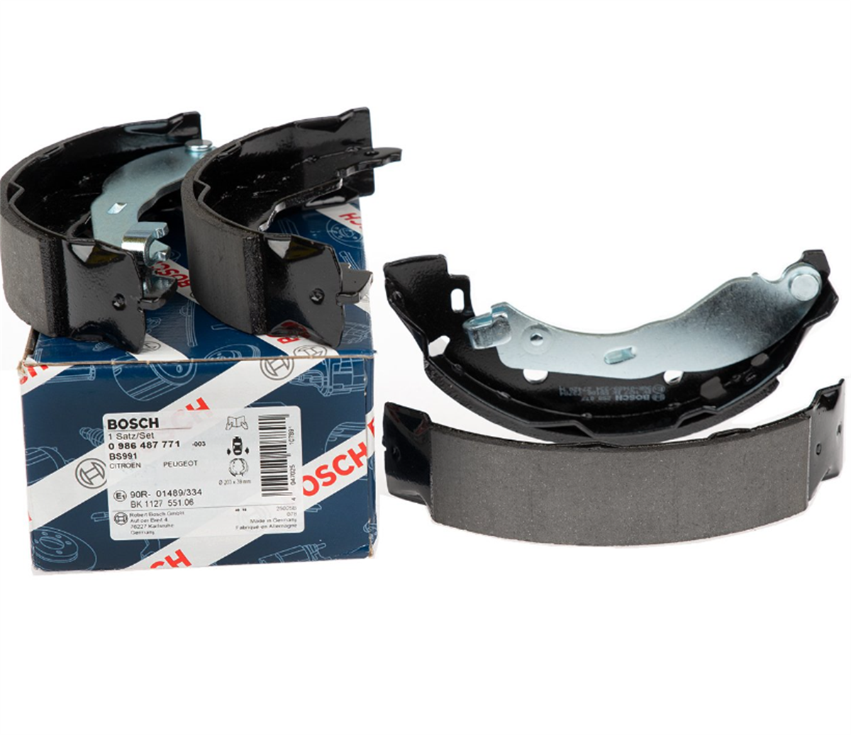 Citroen C-Elyse Arka Fren Balata Takımı Kampana Bosch Marka 1606631180