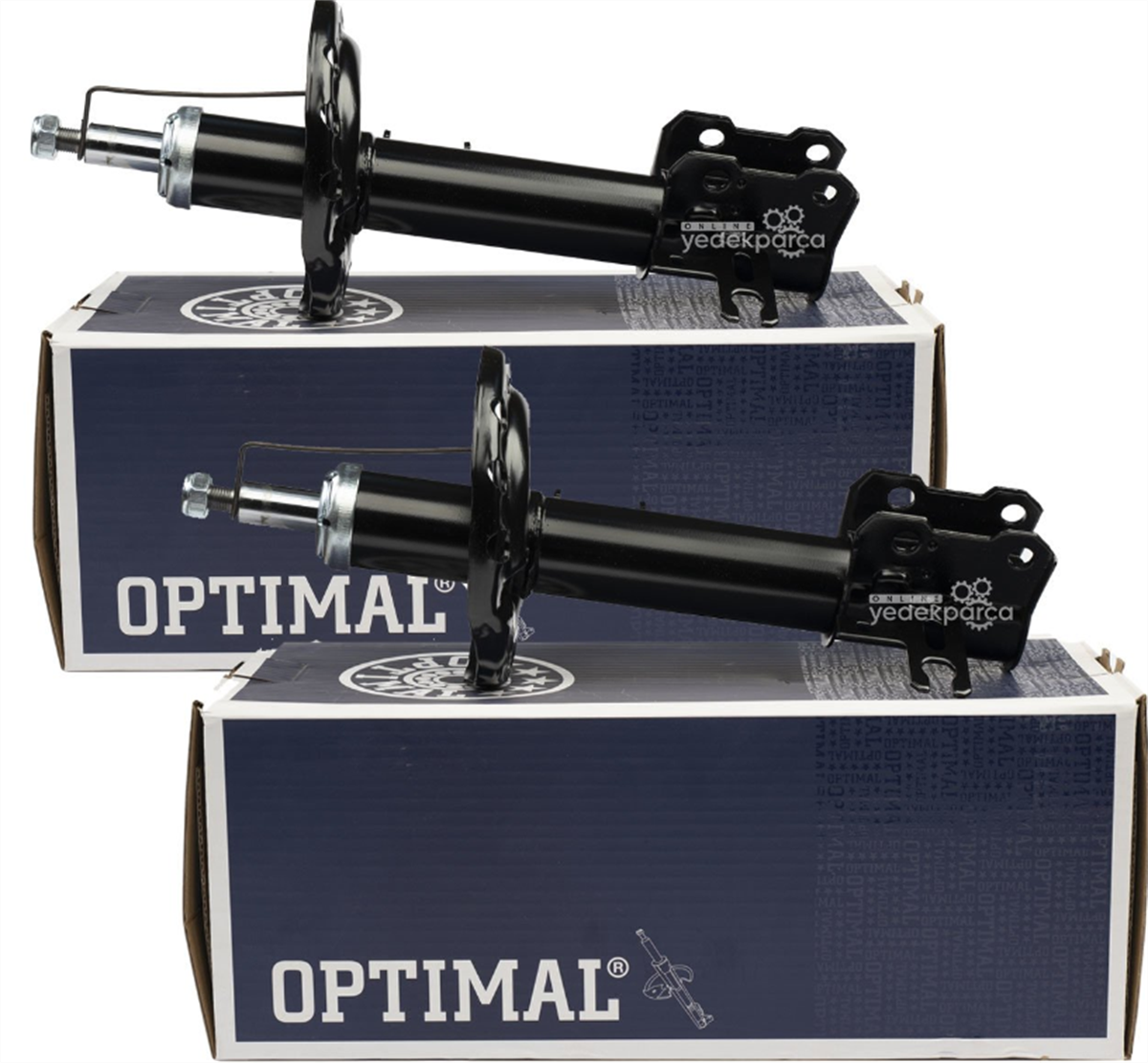 Citroen C-Elyse Ön Amortisör Takımı Sağ Sol Optimal Marka 9810768780-9810768880