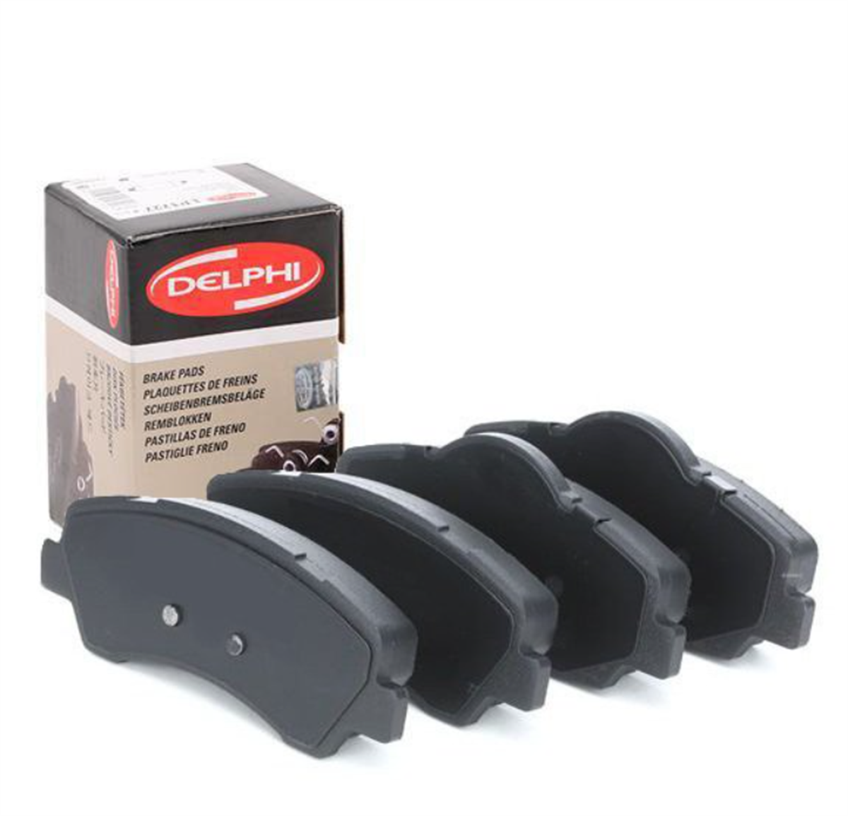 Citroen C-Elysee 1.2 Benzinli Ön Fren Balata Takımı Delphi Marka LP2485