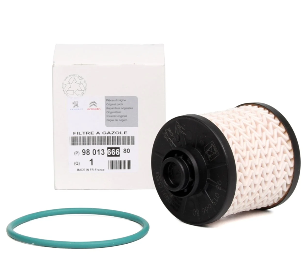 Citroen C-Elysee 1.6 BlueHdi Euro6 Mazot Filtresi Psa Marka 9801366680