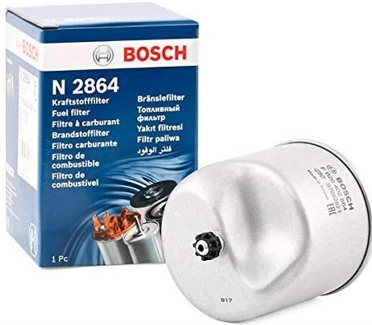 Ford Fiesta 2012-2018 1.6 TDCI Mazot Filtresi Bosch Marka AV6Q9D410AA