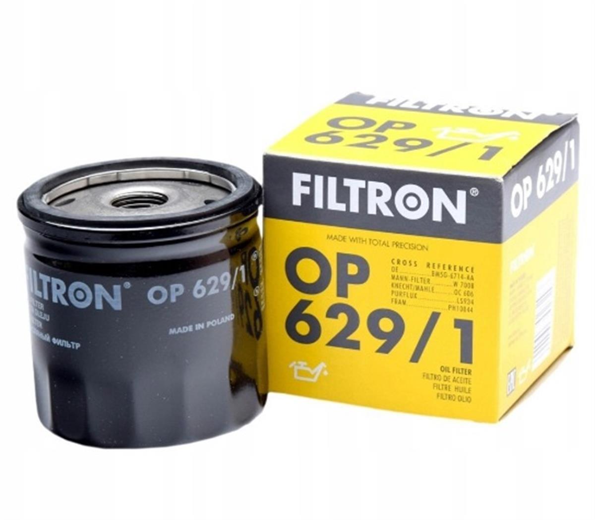 Ford Focus Yağ Filtresi 2004-2018 Yağ Filtresi Benzinli Filtron Marka BM5G6714AA