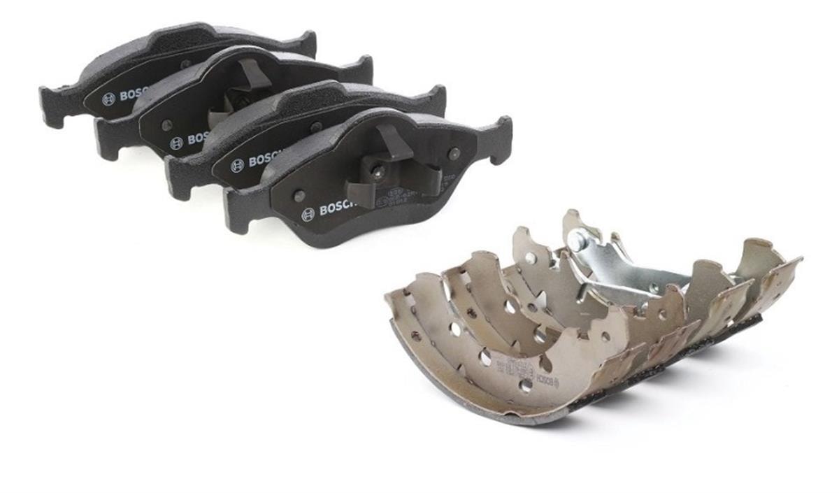 Ford Fusion 2002-2013 Ön ve Arka Balata Takımı Bosch Marka MEYS6J2K021DF-2S6J2200BA