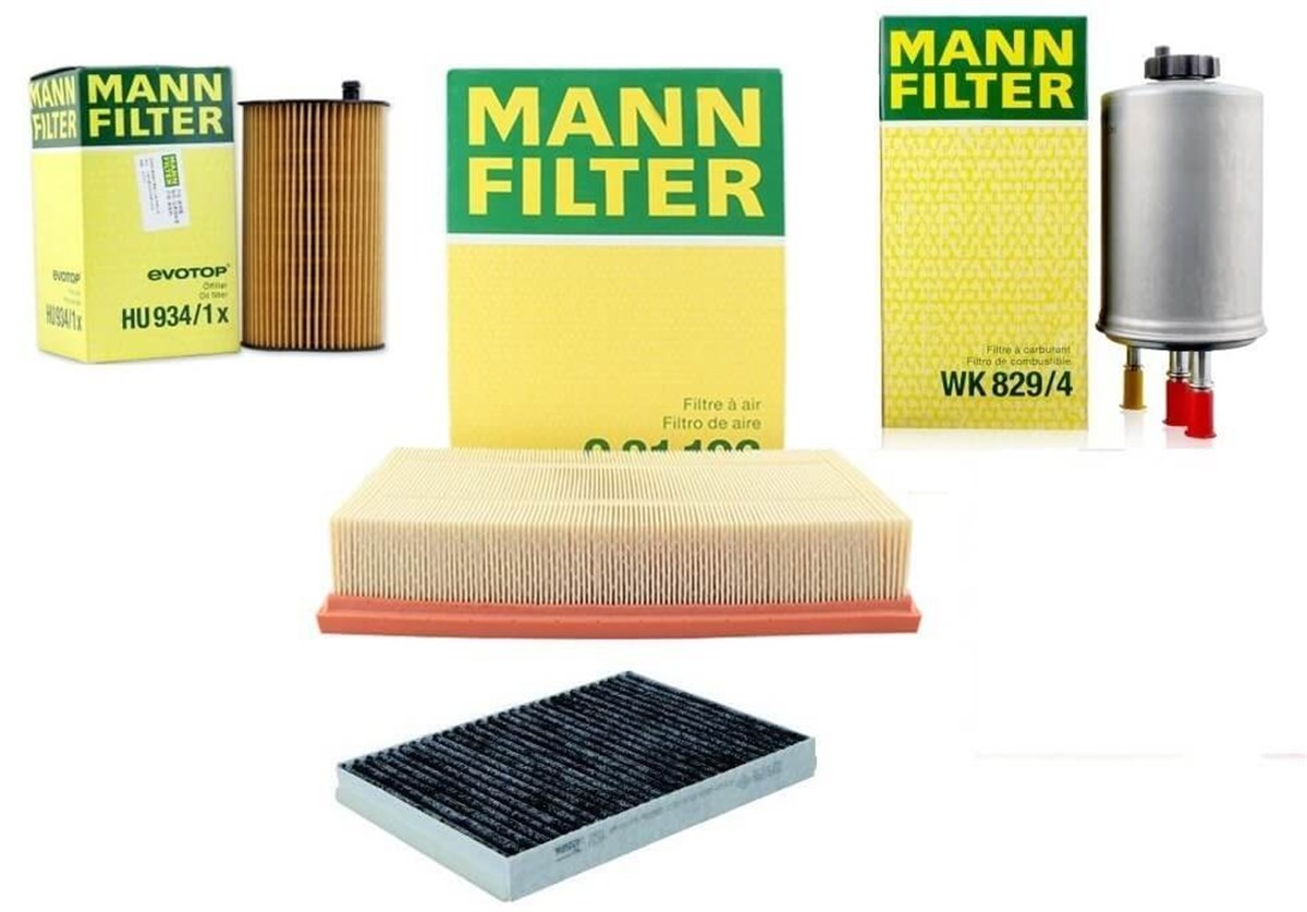 Land Rover Discovery 3-2.7 TD Periyodik Bakım Filtre Seti Mann Marka