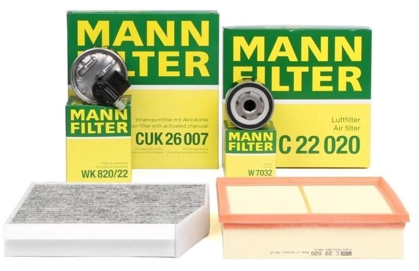 MANNMercedes W176 Kasa A180 dizel Periyodik Bakım Filtre Seti Mann Marka A6070901352-A2468300018-A6071840225-A6510940204A6070901352-A2468300018-A6071840225-A6510940204