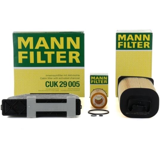 MANNMercedes W212 Kasa E180 Periyodik Bakım Filtre Seti Mann Marka A2740940004-A2701800109-A2128300318A2740940004-A2701800109-A2128300318