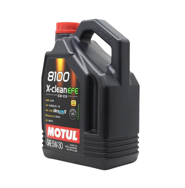 MOTULMOTUL 8100 X-Clean EFE 5W30 Dexos2 Partiküllü Motor Yağı 4LTMOTUL 8100 X-Clean