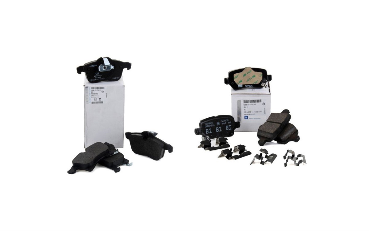 Opel Astra H Ön ve Arka Fren Balata Takımı Gm Marka