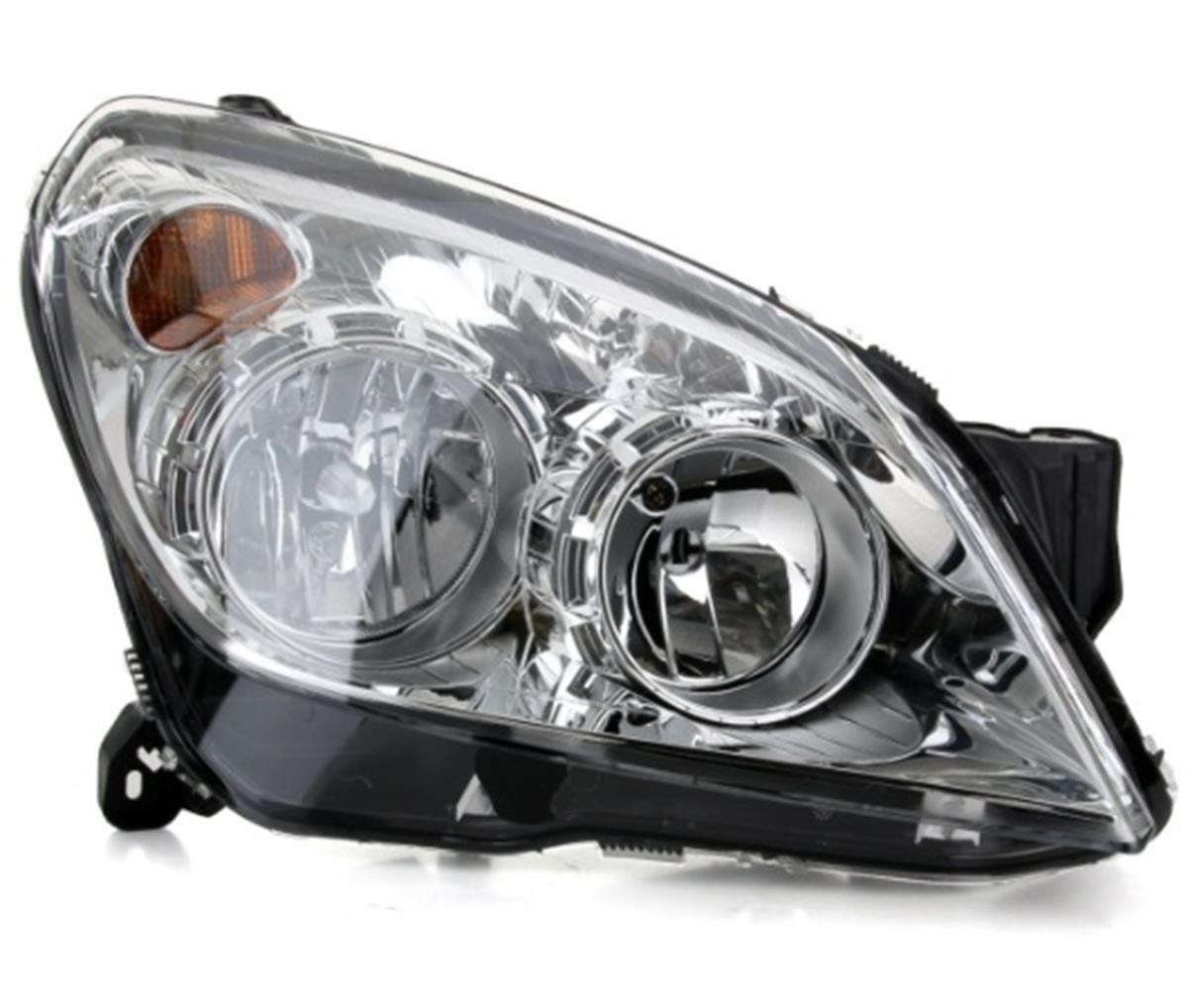 Opel Astra H Sağ (Yolcu Tarafı) Kromlu Far Depo Marka 1216660