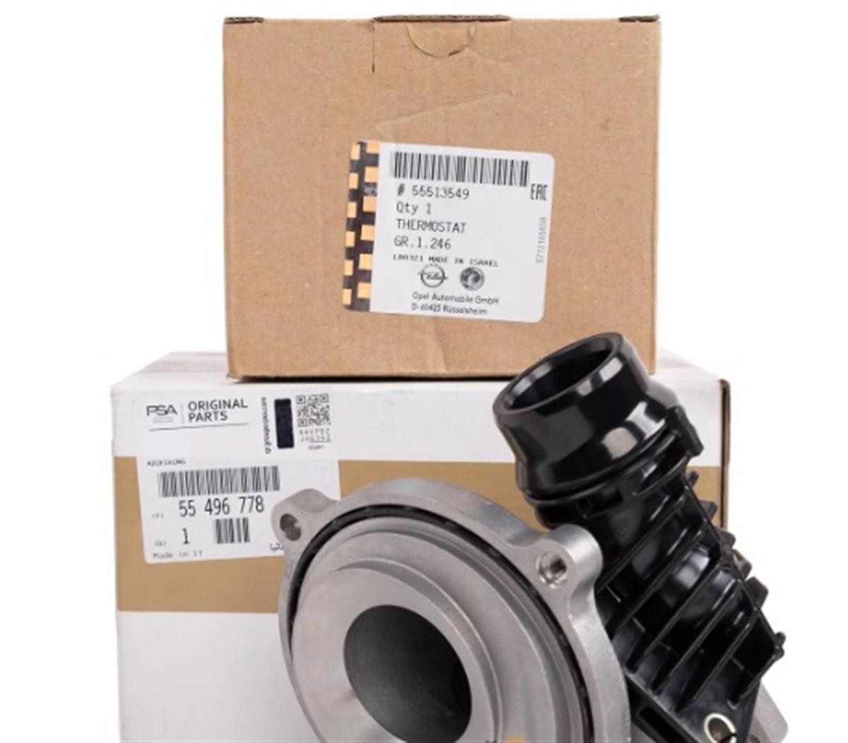 Opel Astra K 1.6 Dizel Termostat Komple Orjinal Marka 55490785-1338497