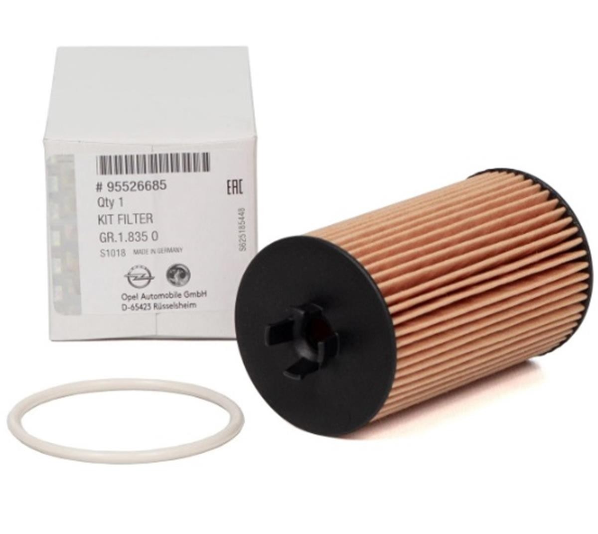 Opel Corsa D 1.4 Benzinli Yağ Filtresi Orjinal Marka 650172 (5650359)