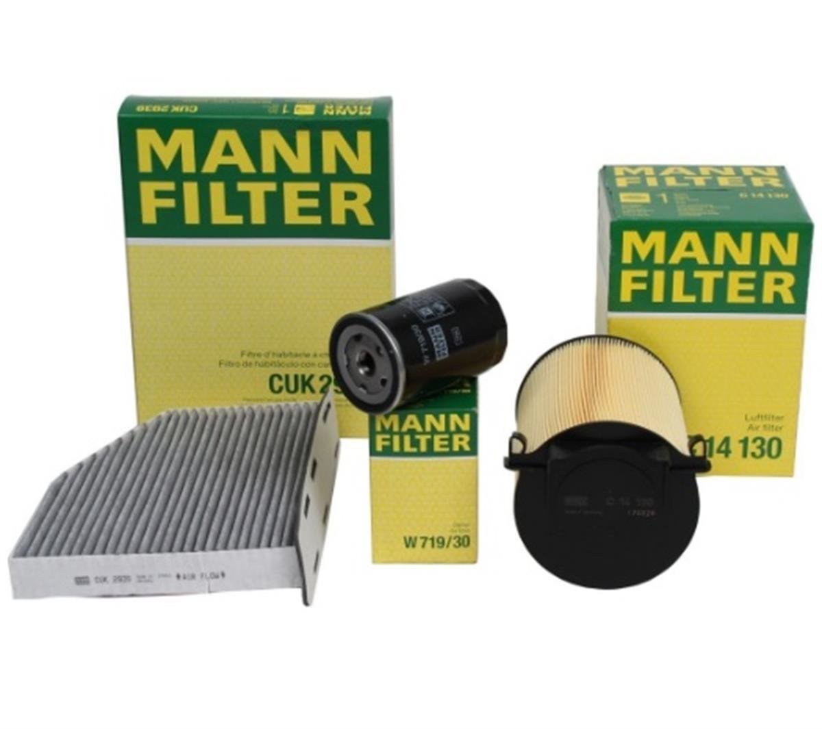 Skoda Octavia 1.6 (BGU-BSE) Motor Periyodik Bakım Seti Mann Marka 1F0129620-06A115561B-1K1819653