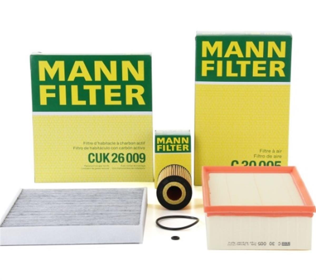 Volkswagen Arteon 2.0 TDI Periyodik Bakım Seti (Yakıt Hariç) Mann Marka 5Q0129620B-03N115562-5Q0818653