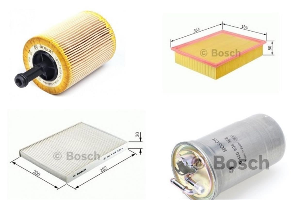 Volkswagen Golf 4 1.9TDI AGR Motor Periyodik Bakım Seti Bosch Marka 1J0129620-074115562-1J0819644-1J0127401A