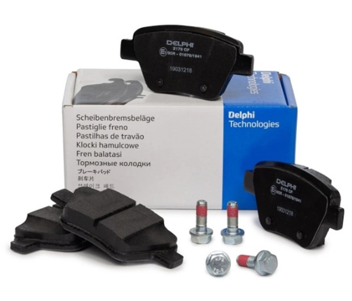 Volkswagen Golf 6 2010-2014 Model Arası Arka Fren Balata Takımı Delphi Marka 2K5698451