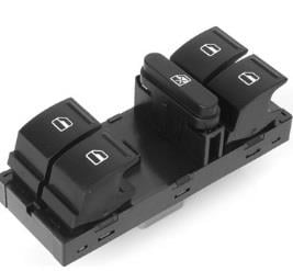 KraftvollVolkswagen Golf V Dörtlü Cam Açma Anahtarı Sürücü Kraftvoll Marka 1K4959857B1K4959857B