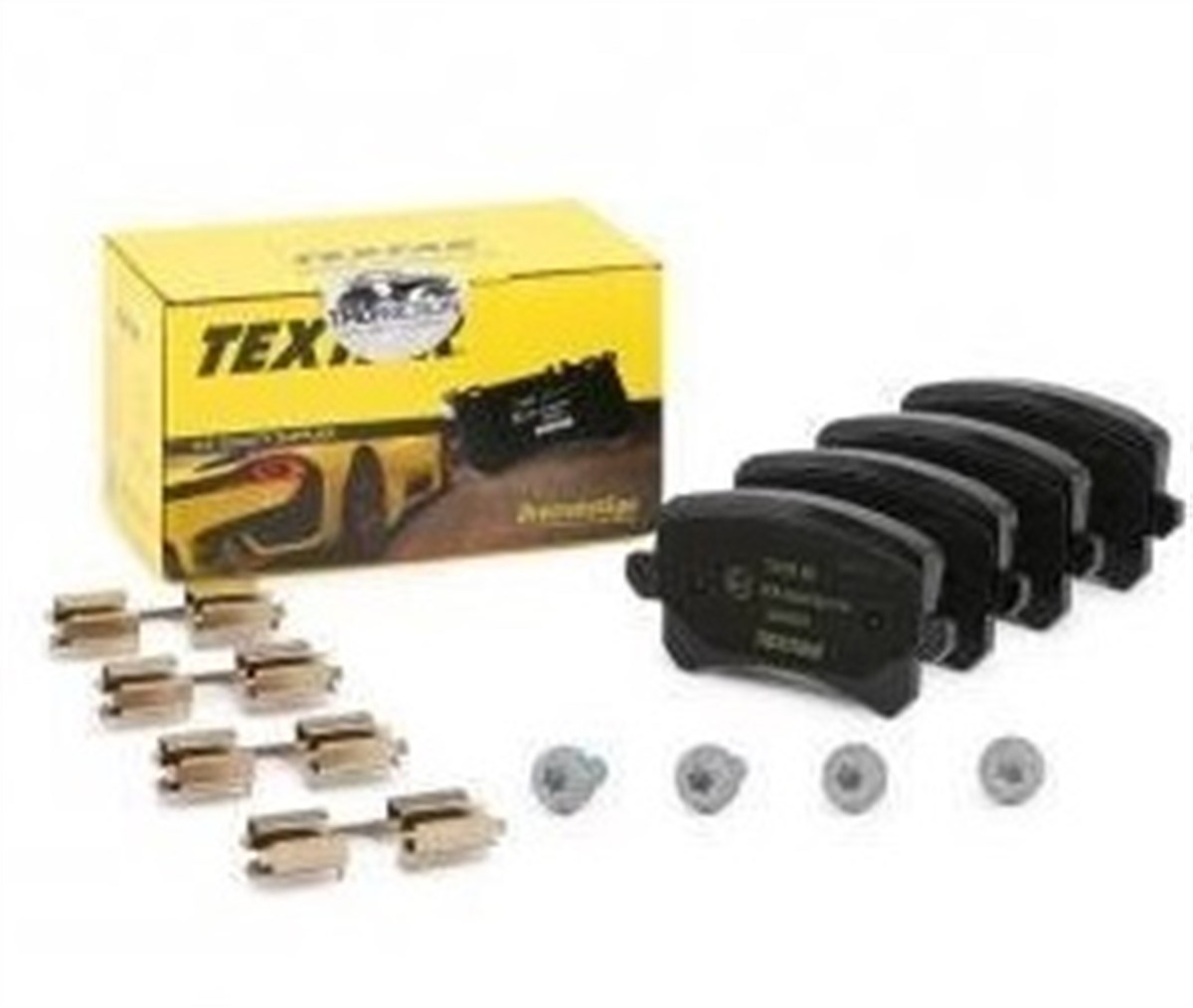 Volkswagen Passat 2005-2010 Model Arka Fren Balata Takımı Textar Marka 5N0698451