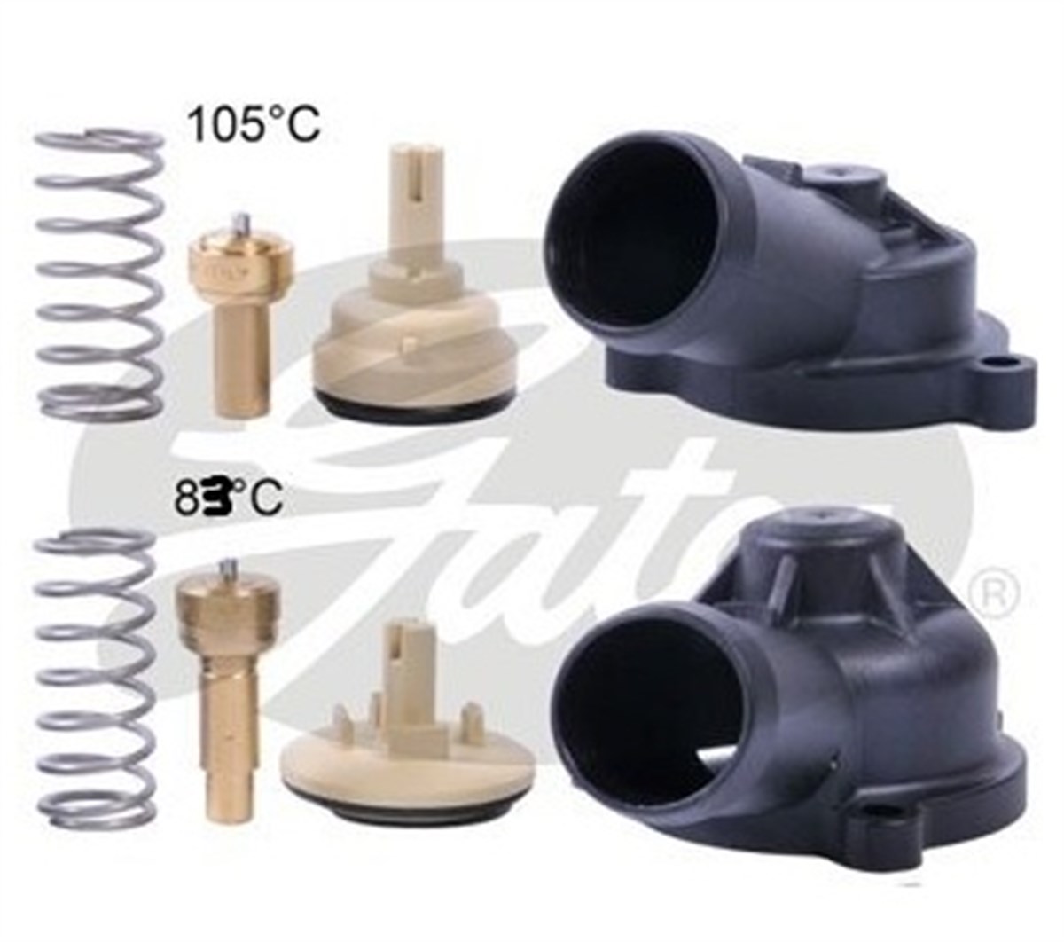 Volkswagen Passat 2011-2016 Model Arası 1.4 TSI Termostat Gates Marka 03C121111T